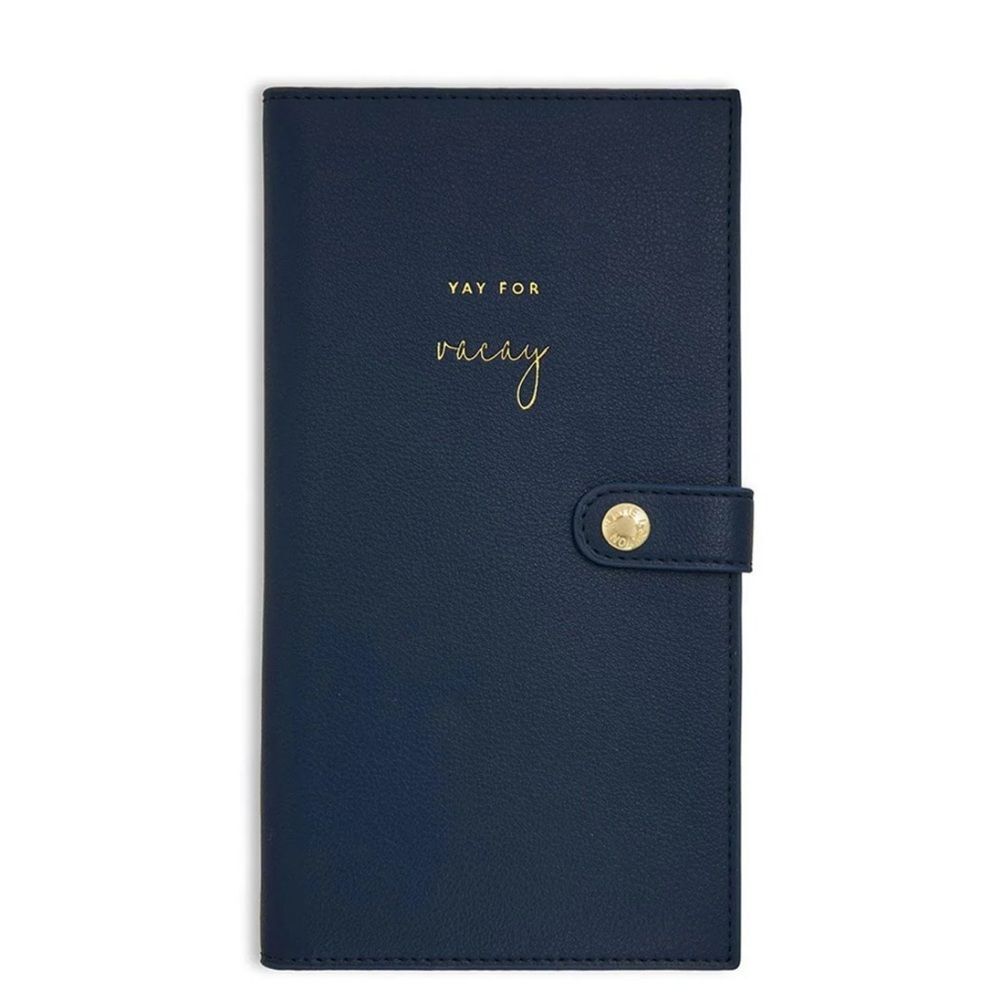 Katie Loxton YAY For Vacay Travel Wallet, Navy